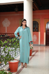 Jellaba en Barchman avec Broderies Élégantes