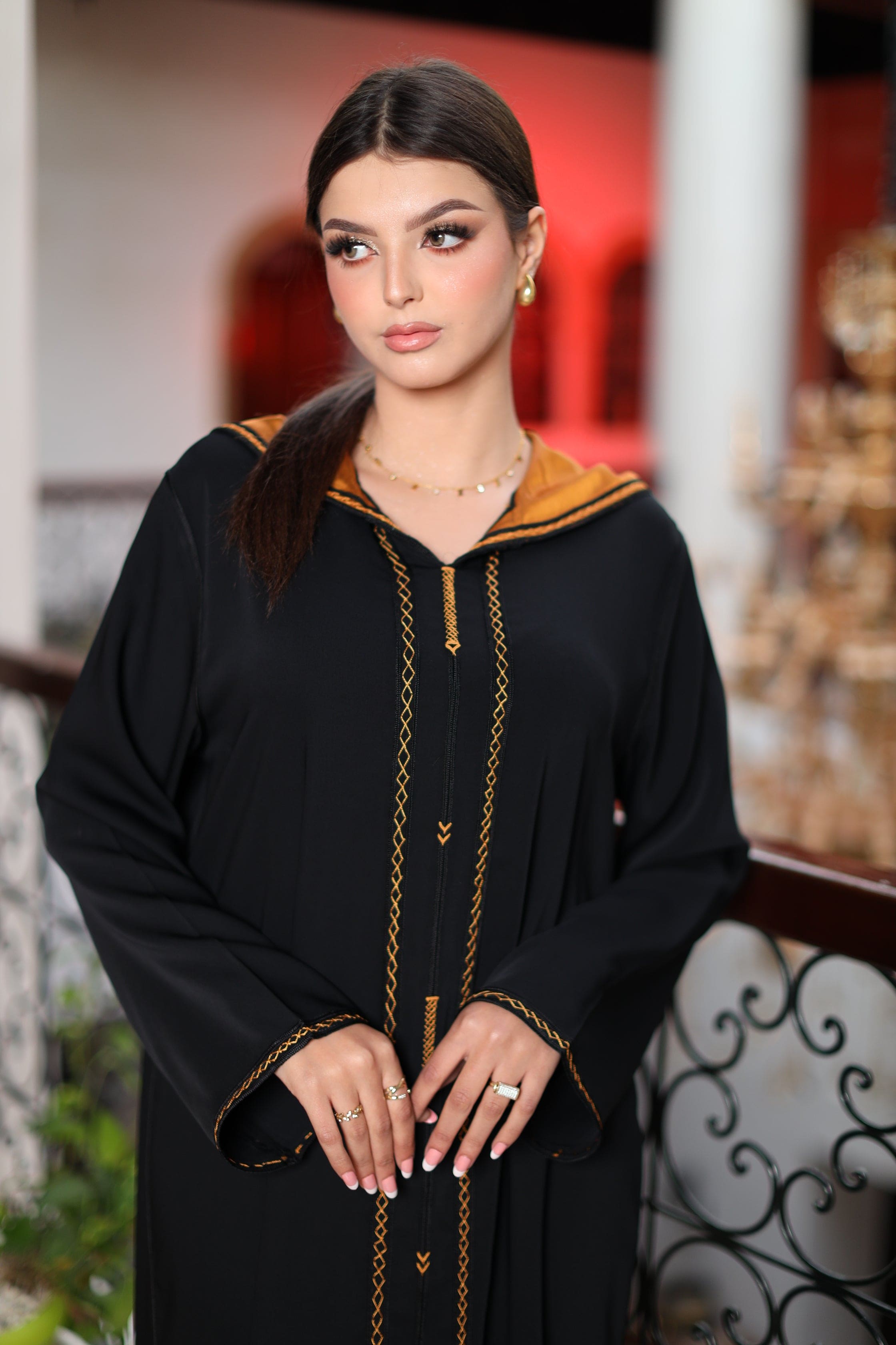 Jellaba Noire en Berchman