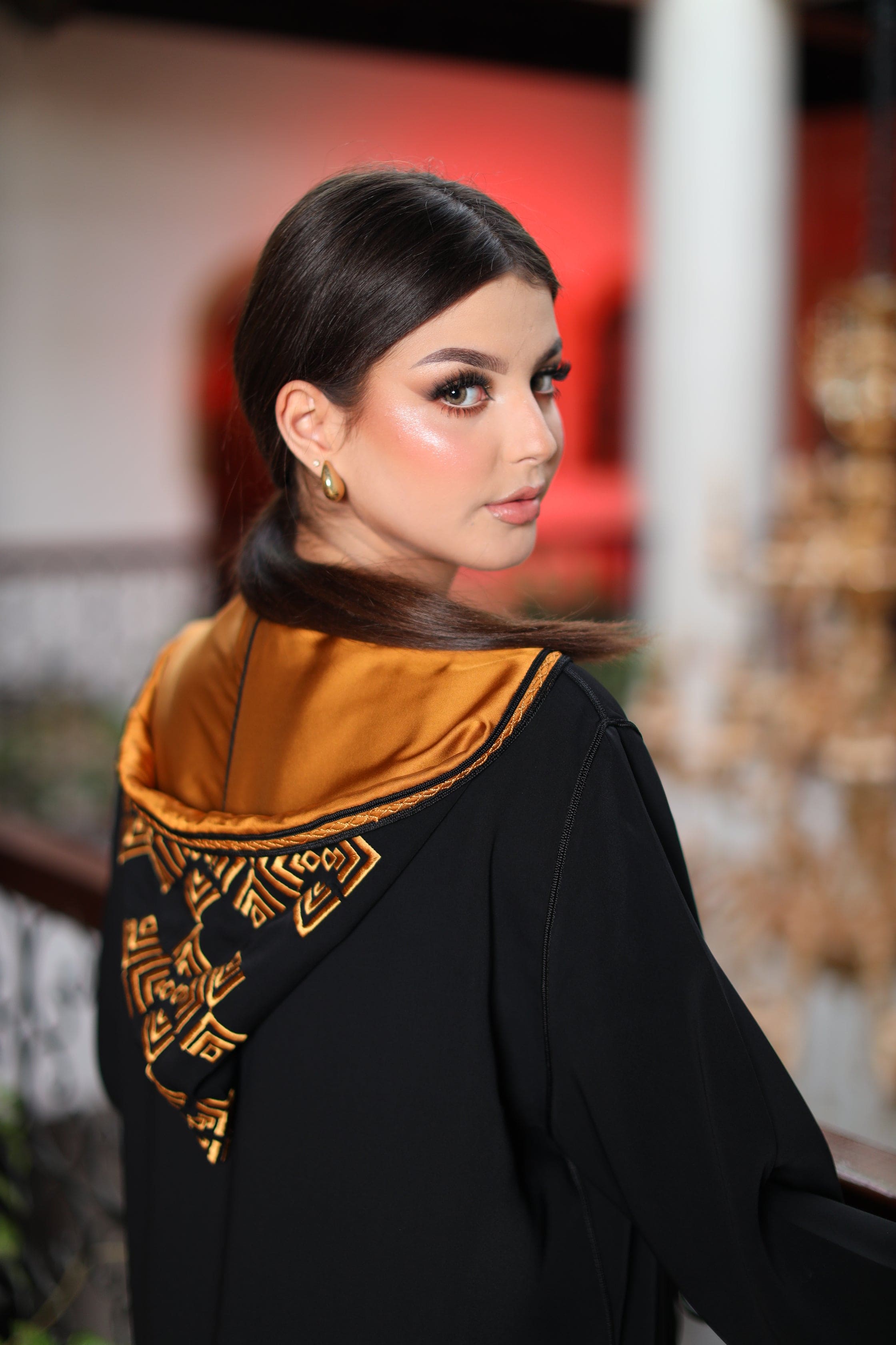 Jellaba Noire en Berchman