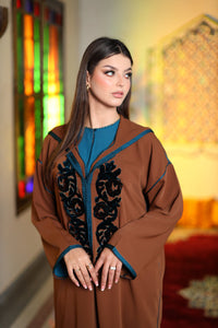 Jellaba Deux Pièces en Ibra Charkia avec Tahtia Randa – Édition Limitée