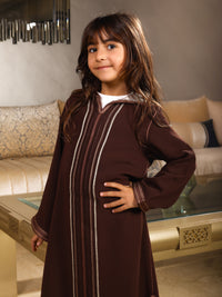 Jellaba 2 Pièces en Crêpe de Soie – Tahtia Satin de Soie | Maison Lunaris